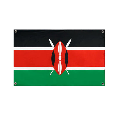 Bandiera Kenya 4 occhielli